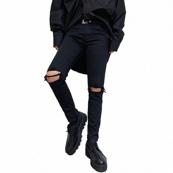 men's jeans spring dark streetwear knee hole black skinny men casual pants slim fit wild thin korean design nine teenagers1 y4cg#, Blue
men's jeans spring dark streetwear knee hole black skinny men casual pants slim fit wild thin korean design nine teenagers1 y4cg#, Blue