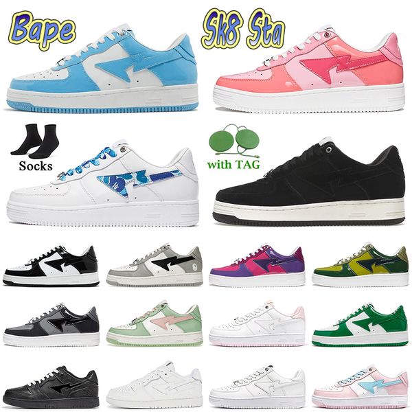 fashion bapesta platform sneakers casual shoes suede trainers fashion designer white pink blue leather black women mens beige baped sk8 sta
fashion bapesta platform sneakers casual shoes suede trainers fashion designer white pink blue leather black women mens beige baped sk8 sta