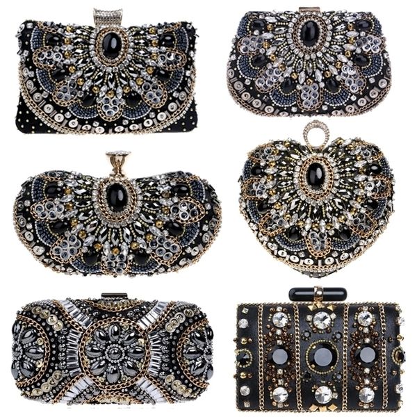 sekusa vintage style women beaded evening bags embroidery small day clutches wedding bridal handbags diamonds case purse 220818
sekusa vintage style women beaded evening bags embroidery small day clutches wedding bridal handbags diamonds case purse 220818