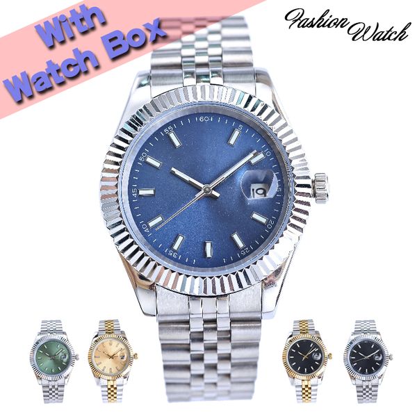 ladies classic mechanical watches silver stainless steel bracelet with sapphire blue dial waterproof luminous designer wristwatches dayjust, Slivery;brown
ladies classic mechanical watches silver stainless steel bracelet with sapphire blue dial waterproof luminous designer wristwatches dayjust, Slivery;brown