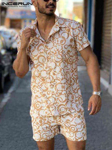 men hawaiian sets vacation printing streetwear lapel short sleeve shirt & shorts two pieces sets men casual suits s-3xl t220819, Gray
men hawaiian sets vacation printing streetwear lapel short sleeve shirt & shorts two pieces sets men casual suits s-3xl t220819, Gray