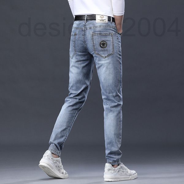 men's jeans designer high end fashion brand jeans men's slim elastic pants breathable and comfortable luxury ggu5, Blue
men's jeans designer high end fashion brand jeans men's slim elastic pants breathable and comfortable luxury ggu5, Blue