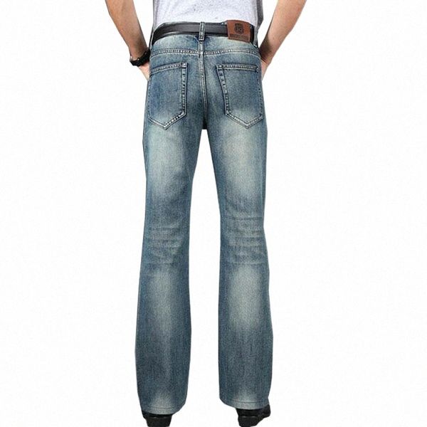 jeans for men men's big flared boot cut leg loose fit high male designer classic denim o1gh#, Blue
jeans for men men's big flared boot cut leg loose fit high male designer classic denim o1gh#, Blue