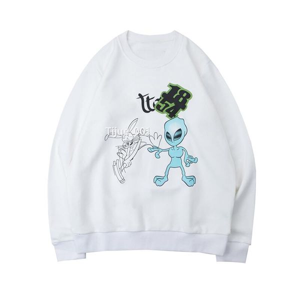 22fw new classic casual extraterrestrial sweatshirt early autumn winter limited man women crewneck popular street sweater tjamwy067, Black
22fw new classic casual extraterrestrial sweatshirt early autumn winter limited man women crewneck popular street sweater tjamwy067, Black
