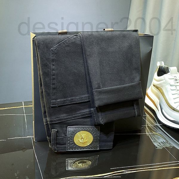men's jeans designer hong kong fashion brand 2022 new black jeans men's autumn micro harun slim legged pants 3fyl, Blue
men's jeans designer hong kong fashion brand 2022 new black jeans men's autumn micro harun slim legged pants 3fyl, Blue