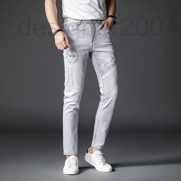 men's jeans designer spring and summer 2022 fashion jeans men's slim fit elastic printing drill pants light luxury high-end 1e7x, Blue
men's jeans designer spring and summer 2022 fashion jeans men's slim fit elastic printing drill pants light luxury high-end 1e7x, Blue