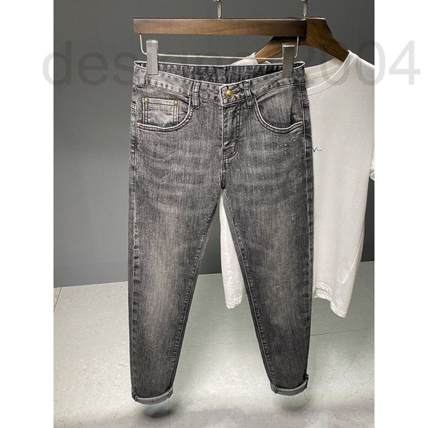men's jeans designer trendy brand high-end jeans men's elastic slim fit korean version fashion casual light luxury simple pants s3, Blue
men's jeans designer trendy brand high-end jeans men's elastic slim fit korean version fashion casual light luxury simple pants s3, Blue