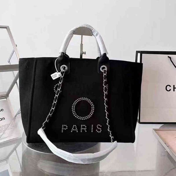 women's fashion luxury evening bags brand ch handbags pearl tote canvas beach bag designers female portable shoulder large capacity big, Black;red
women's fashion luxury evening bags brand ch handbags pearl tote canvas beach bag designers female portable shoulder large capacity big, Black;red