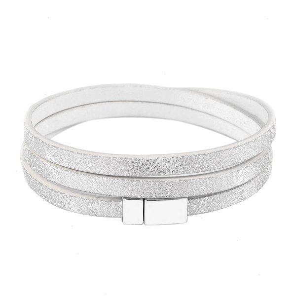 fashion jewelry simple style multilayer strand wrap leather bracelet magnet bracelets for women friendship, Black
fashion jewelry simple style multilayer strand wrap leather bracelet magnet bracelets for women friendship, Black