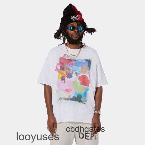 men shirt galleryes dept fashion high t mens street brand graffiti printing short sleeve men's women's t-shirt, White;black
men shirt galleryes dept fashion high t mens street brand graffiti printing short sleeve men's women's t-shirt, White;black