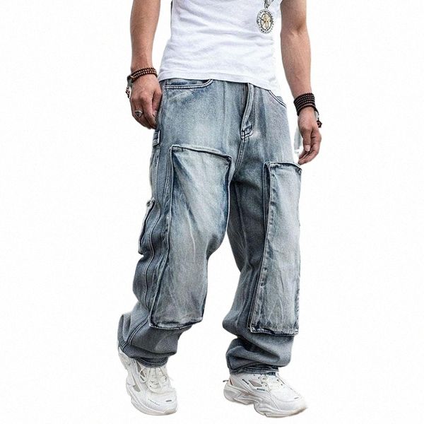 jeans for men men's plus size skateboard pants straight-leg motorcycle loose blue with big pocket g3an#
jeans for men men's plus size skateboard pants straight-leg motorcycle loose blue with big pocket g3an#