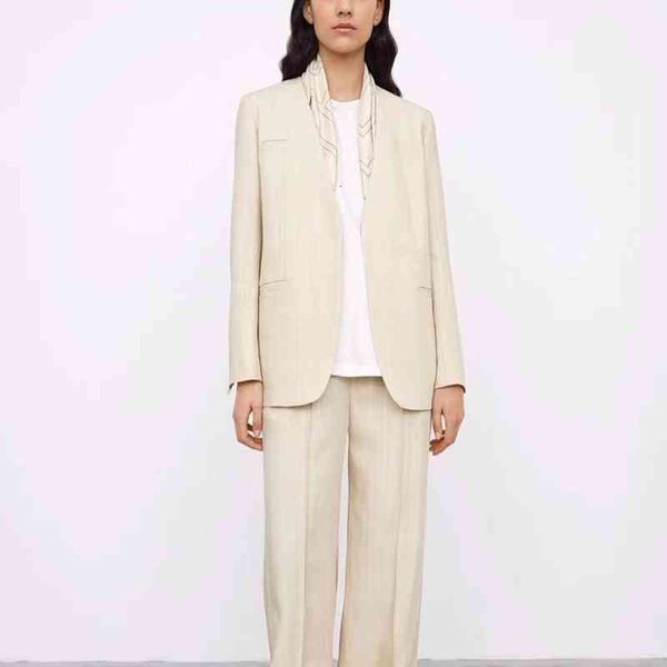 women's suits blazers sweden totem autumn and winter black cardigan suit coat female v-neck design sense versatile niche mchz, White;black
women's suits blazers sweden totem autumn and winter black cardigan suit coat female v-neck design sense versatile niche mchz, White;black