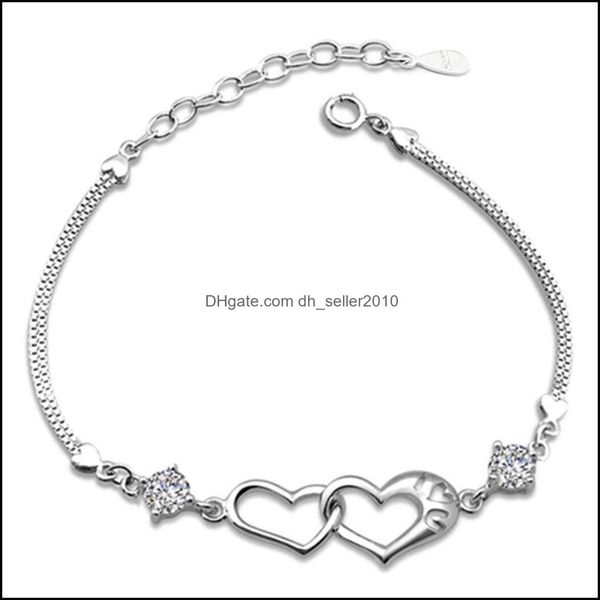 charm bracelets double heart bracelet rose gold psera jewelry armbanden bijoux femme bridesmaid gifts plated sier chain d dhseller2010 dhnyc, Golden;silver
charm bracelets double heart bracelet rose gold psera jewelry armbanden bijoux femme bridesmaid gifts plated sier chain d dhseller2010 dhnyc, Golden;silver