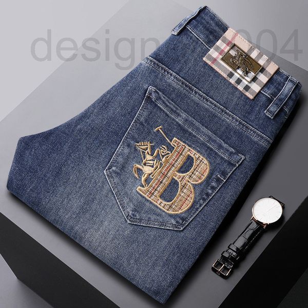 men's jeans designer autumn winter 2022 thick jeans men's elastic slim fit small straight tube embroidery brand high-end pants lk6, Blue
men's jeans designer autumn winter 2022 thick jeans men's elastic slim fit small straight tube embroidery brand high-end pants lk6, Blue