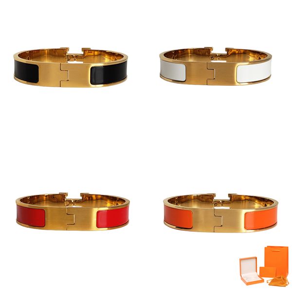 designer enamel bangle men women letter bracelets luxury design jewelry colorfast hypoallergenic, Black
designer enamel bangle men women letter bracelets luxury design jewelry colorfast hypoallergenic, Black