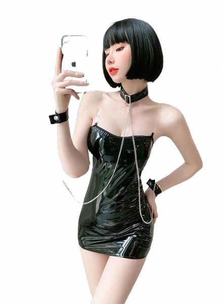 bras sets women lingerie stripper outfit dancewear exotic faux leather catsuit wrap open crotch bodysuit bandage handcuffs p56z#, Red;black
bras sets women lingerie stripper outfit dancewear exotic faux leather catsuit wrap open crotch bodysuit bandage handcuffs p56z#, Red;black