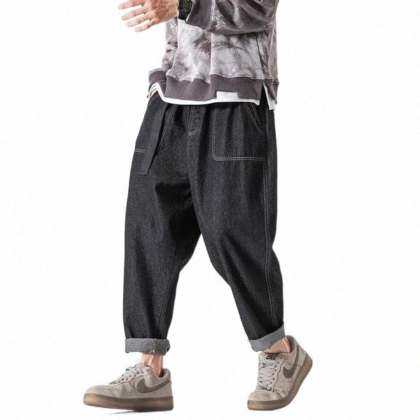 men's jeans washed male oversize wide leg pants solid high street hiphop trend straight overalls fashion denim trousers four seasons f9, Blue
men's jeans washed male oversize wide leg pants solid high street hiphop trend straight overalls fashion denim trousers four seasons f9, Blue
