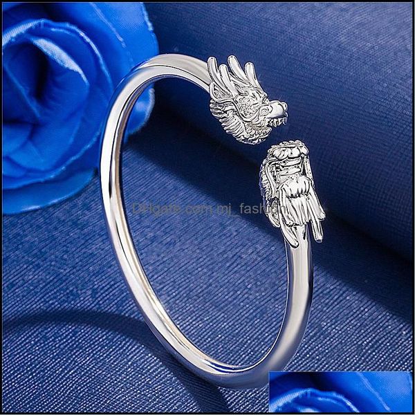 bangle double dragon head retro bracelet fashion versatile punk mens and womens couple jewelry drop delivery 2021 bracelets mjfashion dhluj, Black
bangle double dragon head retro bracelet fashion versatile punk mens and womens couple jewelry drop delivery 2021 bracelets mjfashion dhluj, Black
