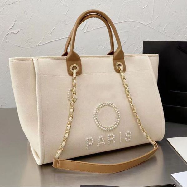 women's fashion luxury handbags evening bags brand ch pearl tote canvas beach bag designers female portable large capacity big handbag
women's fashion luxury handbags evening bags brand ch pearl tote canvas beach bag designers female portable large capacity big handbag