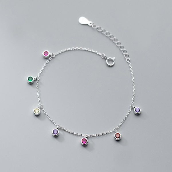 silver color link chain tassel strands colorful round bead charm bracelets for women jewelry gifts pulseira feminina sl410, Black
silver color link chain tassel strands colorful round bead charm bracelets for women jewelry gifts pulseira feminina sl410, Black