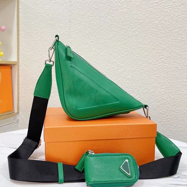 shoulder bag prad triangle pure color purse style two-in-one fashion bag high-quality soft leather pocket with wallet wide
shoulder bag prad triangle pure color purse style two-in-one fashion bag high-quality soft leather pocket with wallet wide