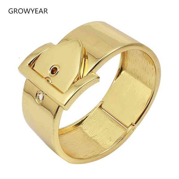 designer wide adjustable size gold color bangle belt bracelet women fashion jewelry bangle, Black
designer wide adjustable size gold color bangle belt bracelet women fashion jewelry bangle, Black