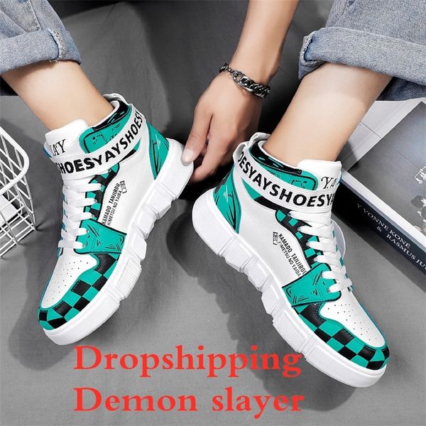 klywoo demonslayer drop anime shoes men women streetwear cosplay sneakers 220819, Black
klywoo demonslayer drop anime shoes men women streetwear cosplay sneakers 220819, Black