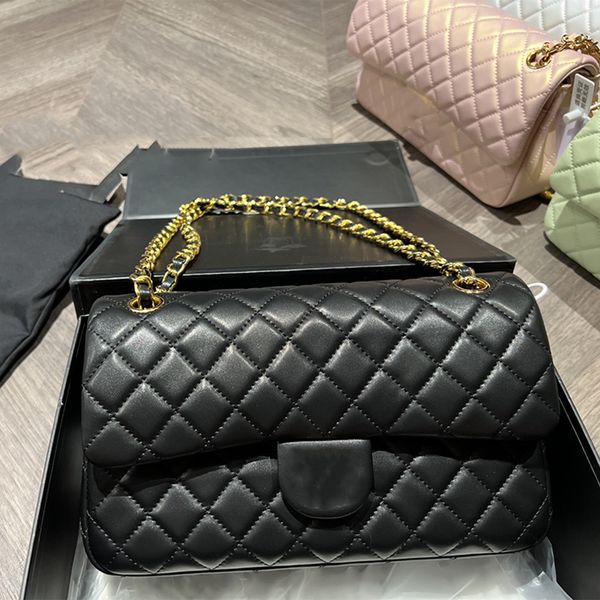 cf bags cc classic shoulder designer bag women gold chain shoulder bag leather 25cm double flap fashion crossbody tote purses handbag ladies
cf bags cc classic shoulder designer bag women gold chain shoulder bag leather 25cm double flap fashion crossbody tote purses handbag ladies