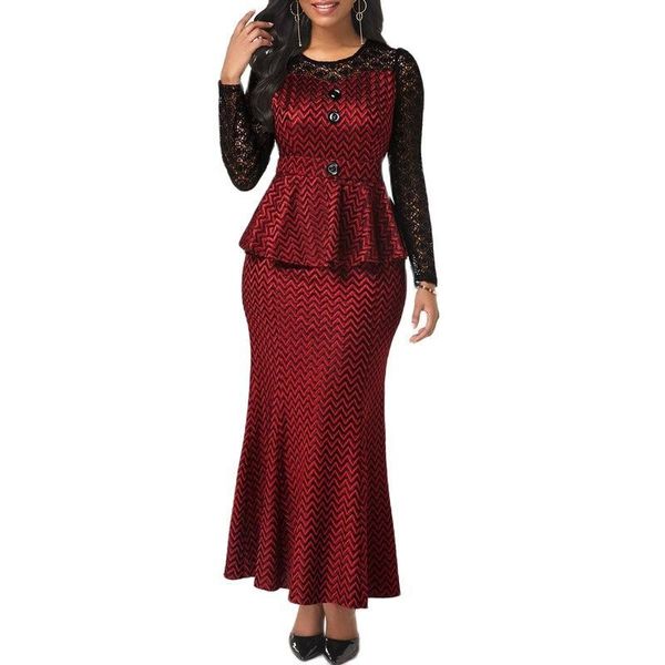 elegant lace patchwork print long party dress women high waist sleeve evening mermaid maxi female classy formal dresses 220819, Black;gray
elegant lace patchwork print long party dress women high waist sleeve evening mermaid maxi female classy formal dresses 220819, Black;gray
