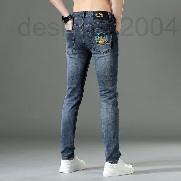 men's jeans designer fashion brand printed jeans men's 2022 spring and summer new korean slim fit elastic leggings student pants 5, Blue
men's jeans designer fashion brand printed jeans men's 2022 spring and summer new korean slim fit elastic leggings student pants 5, Blue