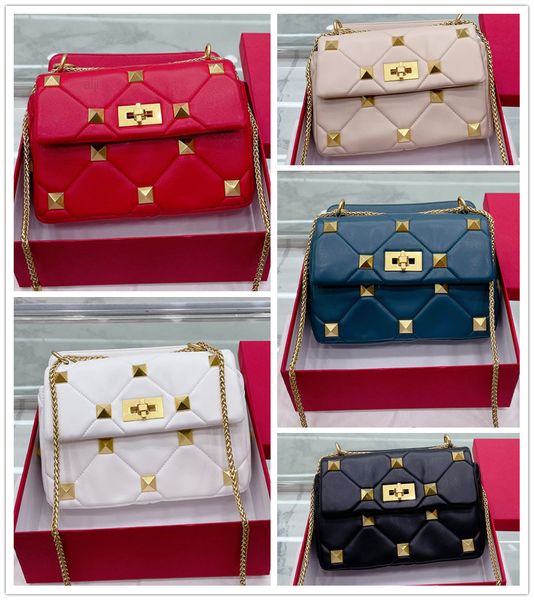cow leather roman stud bags 25cm xw060081 new fashion totes women purse shoulder bag single accrossbag
cow leather roman stud bags 25cm xw060081 new fashion totes women purse shoulder bag single accrossbag