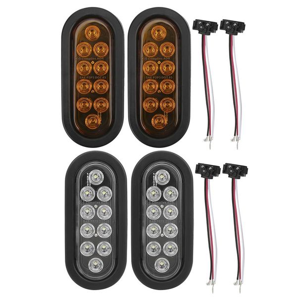 2pcs 10led side marker light 6in oval ip67 waterproof tail lamp surface mounted for truck trailer
2pcs 10led side marker light 6in oval ip67 waterproof tail lamp surface mounted for truck trailer