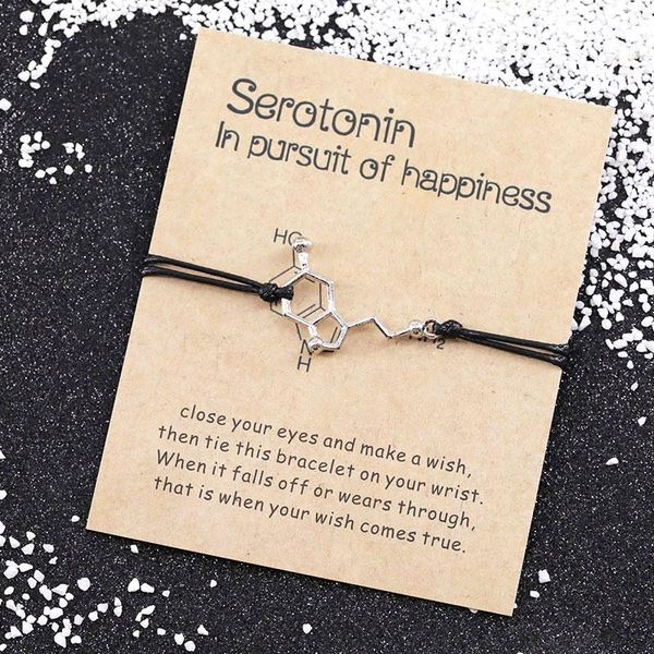 serotonin molecule wish bracelets 5-ht strands bangle hormone molecules dna bracelet mental health chemistry nurse jewelry, Black
serotonin molecule wish bracelets 5-ht strands bangle hormone molecules dna bracelet mental health chemistry nurse jewelry, Black