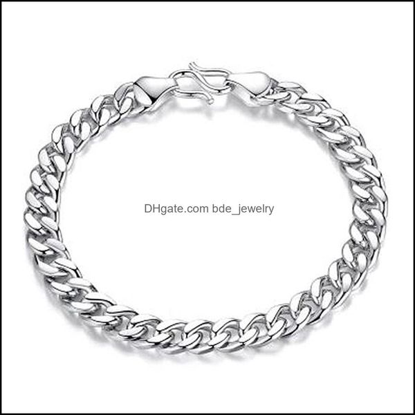 link chain trendy fashion sier plated mens bracelet horse whip for men couple punk style gift drop delivery 2021 jewelry b bdejewelry dh1hw, Black
link chain trendy fashion sier plated mens bracelet horse whip for men couple punk style gift drop delivery 2021 jewelry b bdejewelry dh1hw, Black