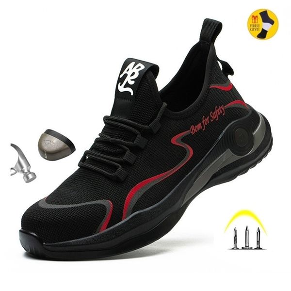 staleneus lightweight work shoes for men steel toe sneakers male safety shoes indestructible construction security boots 220609, Black;brown
staleneus lightweight work shoes for men steel toe sneakers male safety shoes indestructible construction security boots 220609, Black;brown