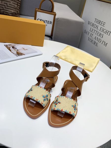 ladies summer flat sandals pattern embroidery slippers hand-woven heel buckle shoes designer muller beach pool sandal raffia cognac brown, Black
ladies summer flat sandals pattern embroidery slippers hand-woven heel buckle shoes designer muller beach pool sandal raffia cognac brown, Black