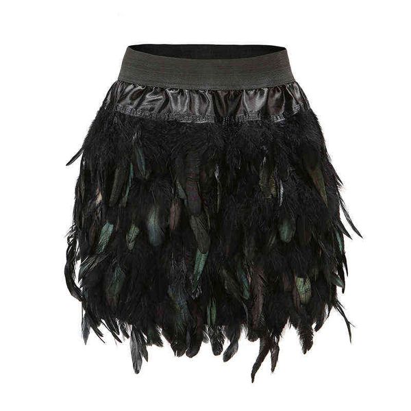 feather skirt mini length double layer fabric lined feather skirt for party event plumage plume skirt t220819, Black
feather skirt mini length double layer fabric lined feather skirt for party event plumage plume skirt t220819, Black