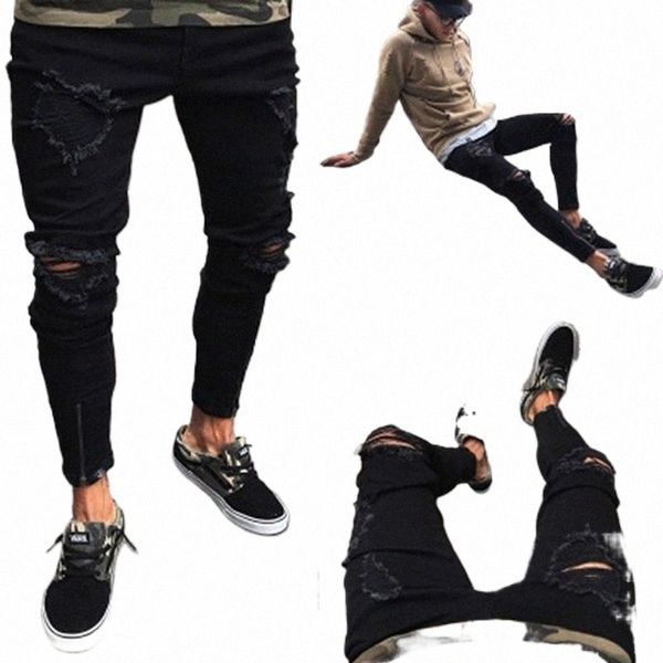 new men shredded hole jeans man skinny pants knee ripped destroyed distressed pencil pants stretchy jeans trousers1 29lr#, Blue
new men shredded hole jeans man skinny pants knee ripped destroyed distressed pencil pants stretchy jeans trousers1 29lr#, Blue