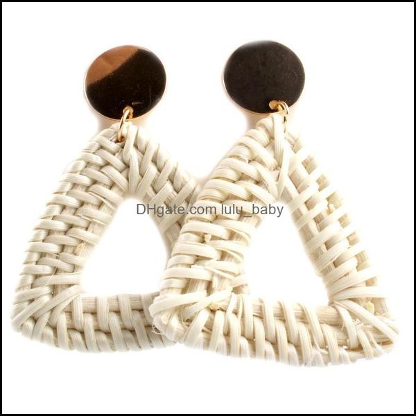 charm fashion creative earring designer geometric pure handmade rattan earrings female party jewelry drop delivery 2021 lulubaby dh9re, Golden
charm fashion creative earring designer geometric pure handmade rattan earrings female party jewelry drop delivery 2021 lulubaby dh9re, Golden