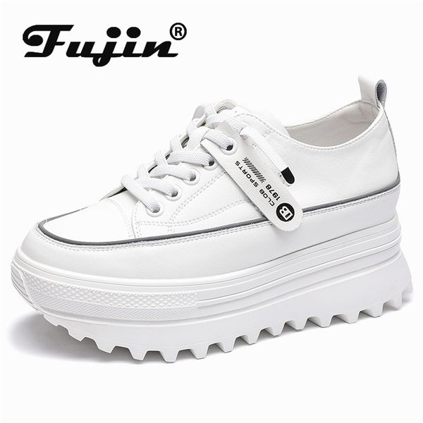 fujin 5.5cm genuine leather platform wedge shoes chunky sneaker white casual comfortable breathable spring autumn 220819, Black
fujin 5.5cm genuine leather platform wedge shoes chunky sneaker white casual comfortable breathable spring autumn 220819, Black