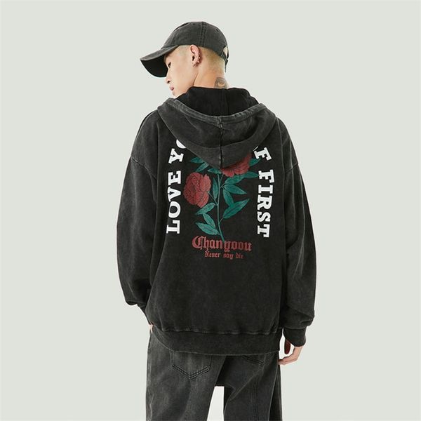 streetwear zipper hooded sweatshirt mens hip hop letter floral printed gothic harajuku casual vintage distressed cardigan 220819, Black
streetwear zipper hooded sweatshirt mens hip hop letter floral printed gothic harajuku casual vintage distressed cardigan 220819, Black