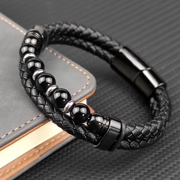 jewelry chakra mens strand rosary stainless steel chain beads for bracelets genuine leather women magnetic natural stone, Black
jewelry chakra mens strand rosary stainless steel chain beads for bracelets genuine leather women magnetic natural stone, Black