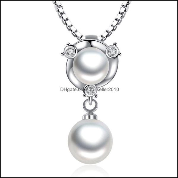 pendant necklaces pearls imitation 925 sterling sier jewelry for women wedding accessories plated necklace drop delivery dhseller2010 dhnlj, Silver
pendant necklaces pearls imitation 925 sterling sier jewelry for women wedding accessories plated necklace drop delivery dhseller2010 dhnlj, Silver