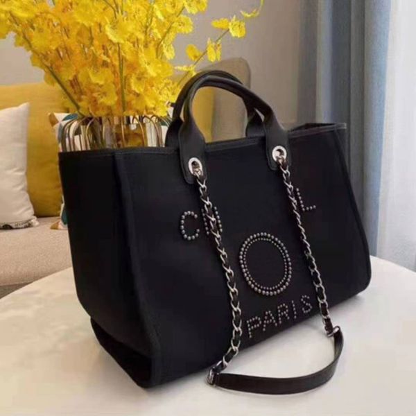 luxury fashion women's handbags pearl evening bags brand ch canvas beach bag designers female large capacity shopping totes handbag big
luxury fashion women's handbags pearl evening bags brand ch canvas beach bag designers female large capacity shopping totes handbag big