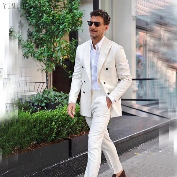 ivory men suits tuxedos peaked lapel double breasted business blazer jacket men groom wedding suit 2 piece coat pant, Black;gray
ivory men suits tuxedos peaked lapel double breasted business blazer jacket men groom wedding suit 2 piece coat pant, Black;gray
