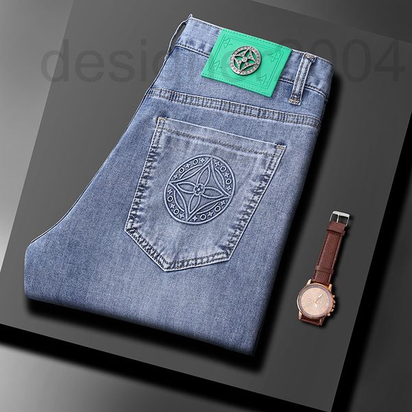 men's jeans designer chiamania brand cowboy men's slim fitting small straight tube spring / summer 2022 new elastic casual pants x, Blue
men's jeans designer chiamania brand cowboy men's slim fitting small straight tube spring / summer 2022 new elastic casual pants x, Blue