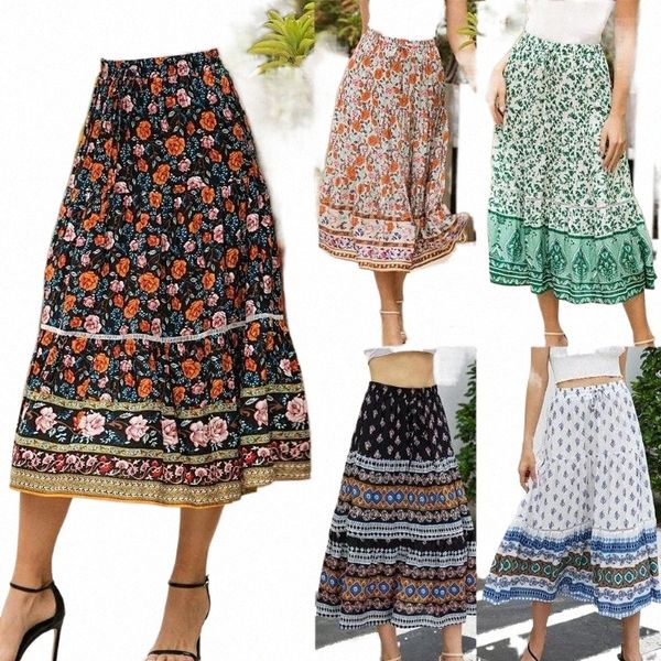 fashion woman skirts elegant floral summer skirt lady leisure high waist beach bohemian holiday faldas mujer moda 2021#gh 746i#, Black
fashion woman skirts elegant floral summer skirt lady leisure high waist beach bohemian holiday faldas mujer moda 2021#gh 746i#, Black