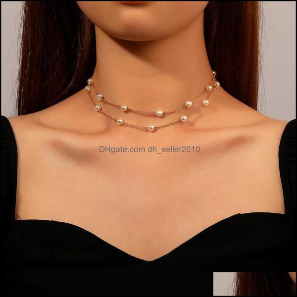 other simple pearl chain necklace ladies double layer sweater clavicle jewelry wedding party prom drop delivery 2021 neck dhseller2010 dhzzm, Silver
other simple pearl chain necklace ladies double layer sweater clavicle jewelry wedding party prom drop delivery 2021 neck dhseller2010 dhzzm, Silver