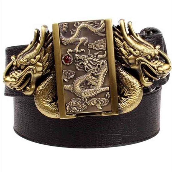double dragon genuine leather belt lighter metal plate buckle for zippo trading company225s, Black;brown
double dragon genuine leather belt lighter metal plate buckle for zippo trading company225s, Black;brown