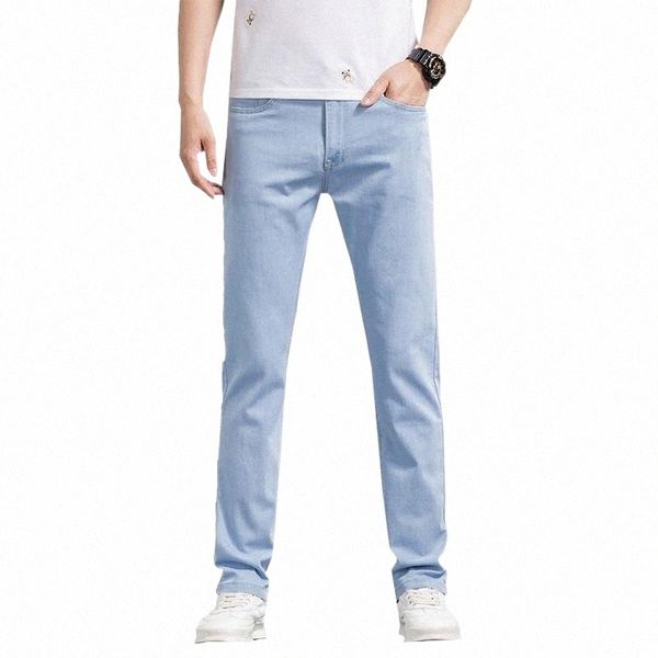 men's jeans 2022 light blue regular fit business fashion straight stretch pants male brand trousers n6th#
men's jeans 2022 light blue regular fit business fashion straight stretch pants male brand trousers n6th#